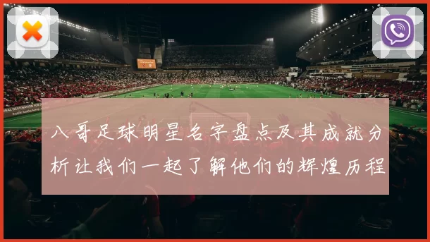 八哥足球明星名字盘点及其成就分析让我们一起了解他们的辉煌历程
